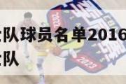 nba骑士队球员名单2016,2016年nba骑士队